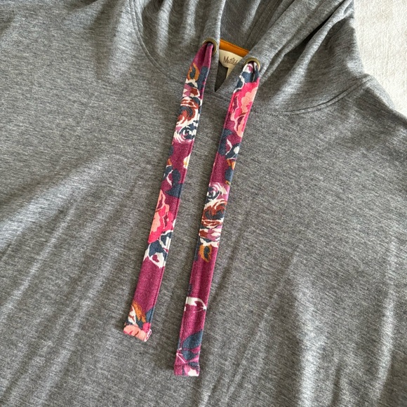 Matilda Jane Floral Carpool Lane Hooded Top - Picture 6 of 10